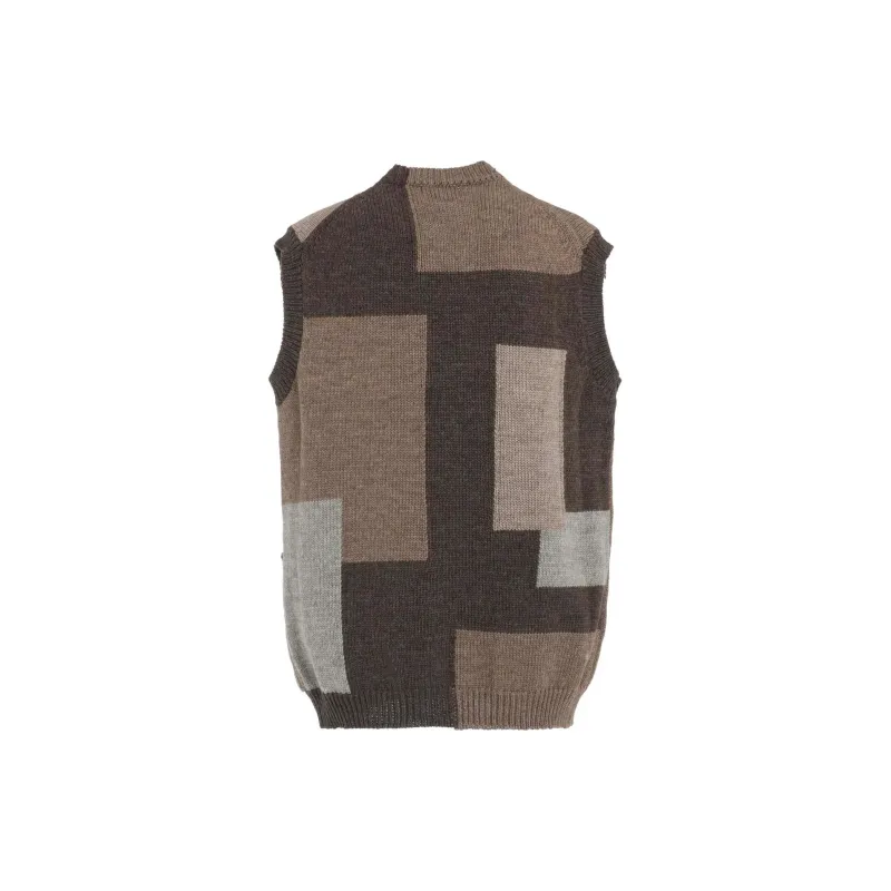 Yohji Yamamoto POUR HOMME FW24 Tank Tops Men's Brown-1