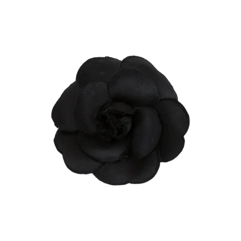 CHANEL 1990s Camellia Brooch-0