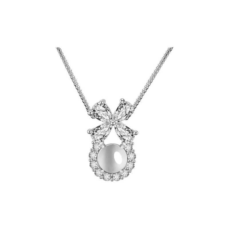 Floating Joy 925 Sterling Silver Necklaces Women's-0
