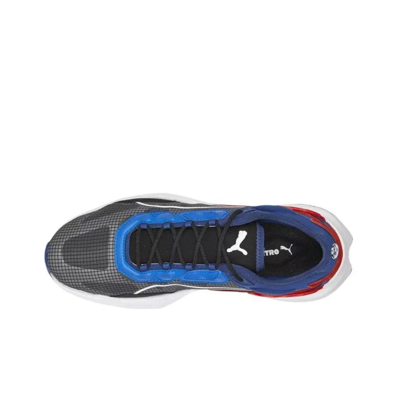 PUMA Bmw Mms Anti Slip Wear Resistant Low Top Casual Shoes Men's Blue Black-2