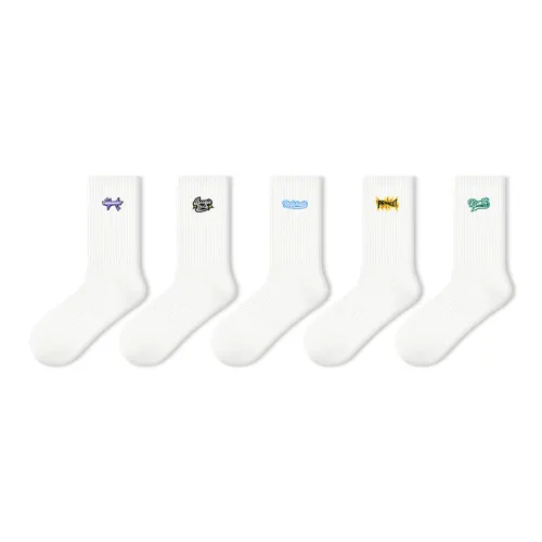 FAIRWHALE Ankle Socks Unisex Box 5-Pack