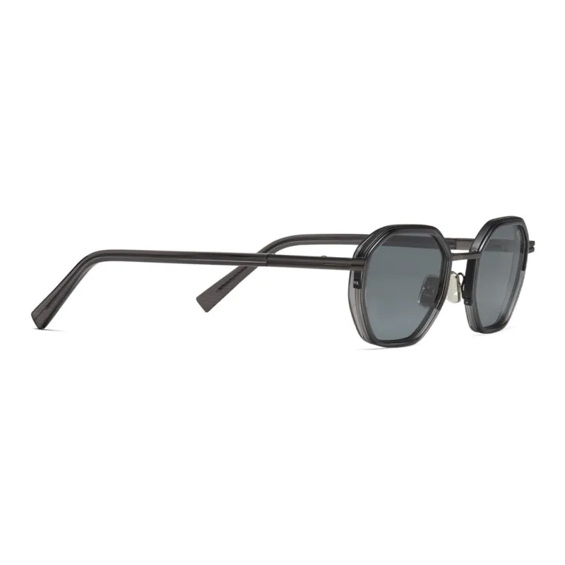 Ermenegildo Zegna Hexagon frame Sunglasses-2