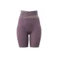 Peach Multicolor Knee-Length Pants-Berry Purple