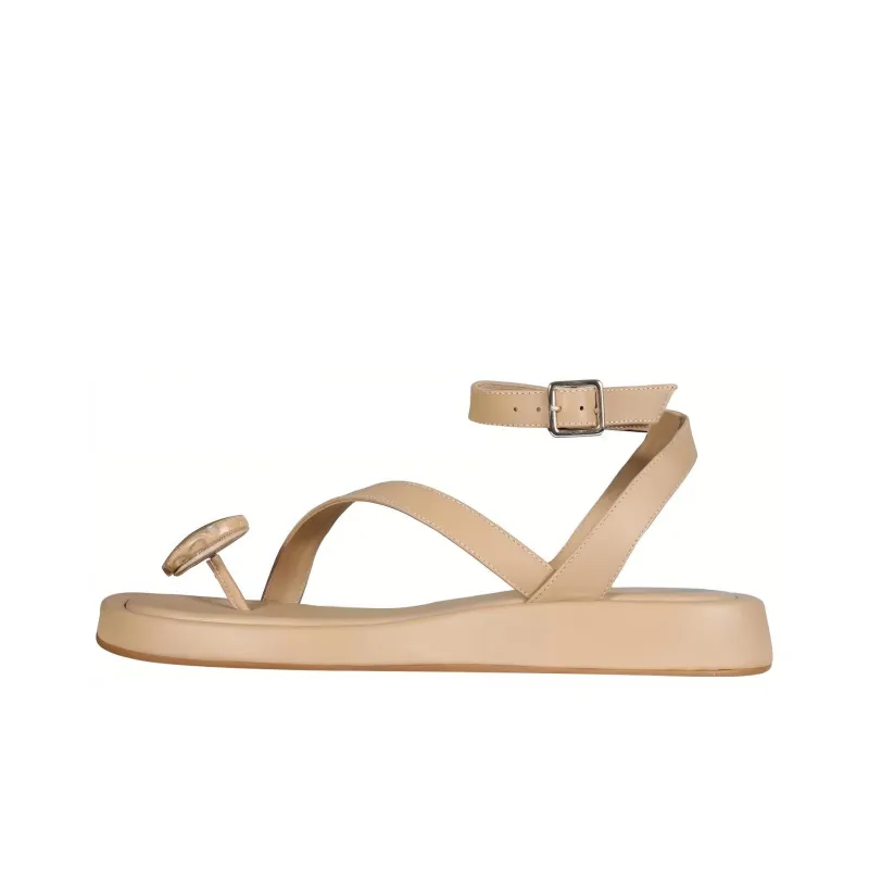 GIABORGHINI X RHW Rosie Gemstone-embellished Sandals-0
