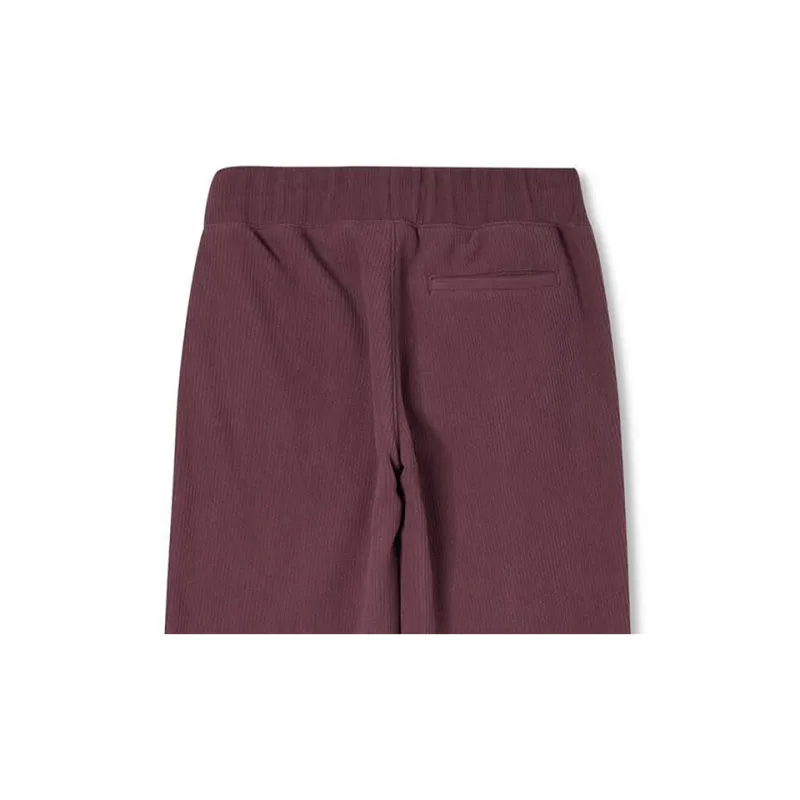 Converse Knitted Sweatpants Women's Burgundy-4