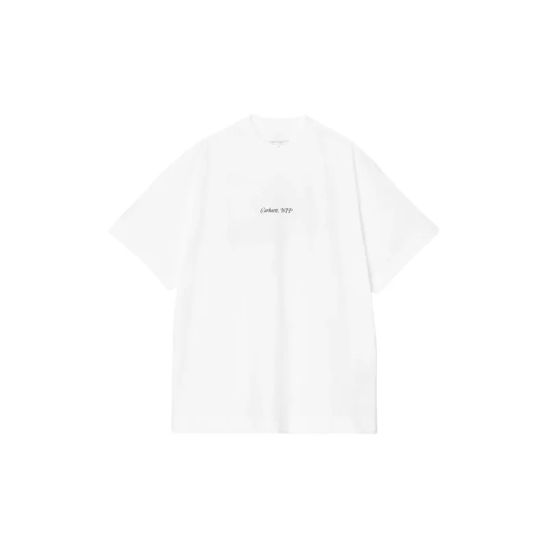 Carhartt WIP W' S/S FW24 Drop Shoulder Sleeve T Shirt Women's White-1