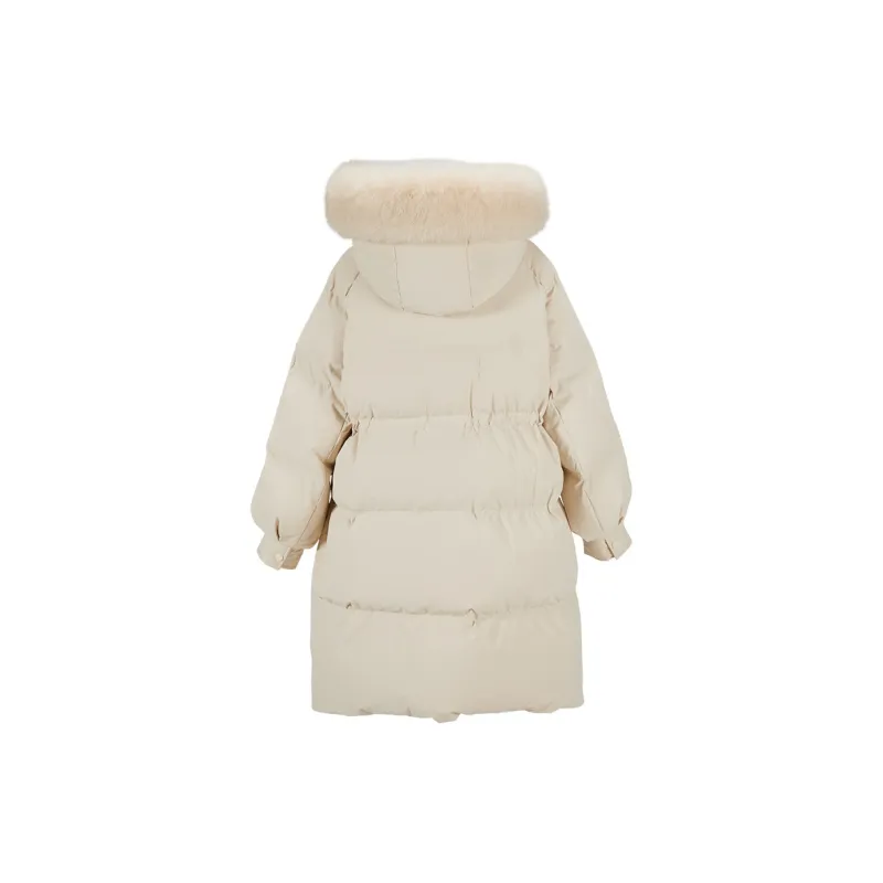 XIANGYING Down Jacket Women's Yellow-1