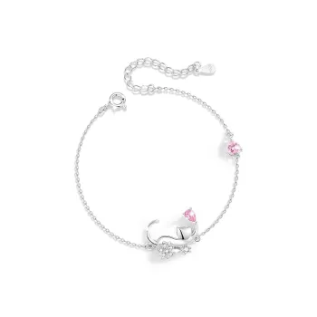 KEMLAIDA 925 Sterling Silver Bracelets Women's