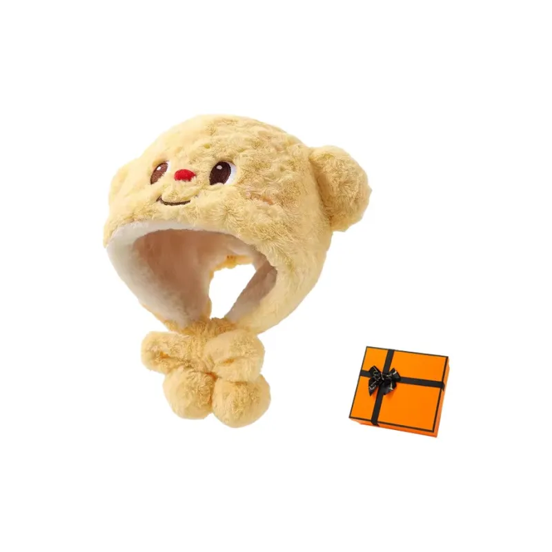 Yi Bu Kang Plush Beanies Unisex-6