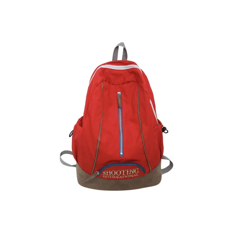 Aini Rabbit Nylon Backpack Regular Unisex Black/Green/Pink/Red/Gray-13