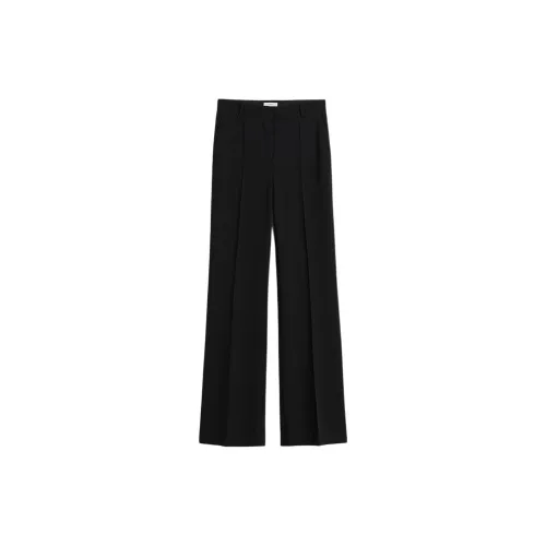 TOTEME Pressed Creased Flared Leg Trousers