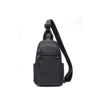 SEPTWOLVES Fabric Sling Bag Regular Men's Black