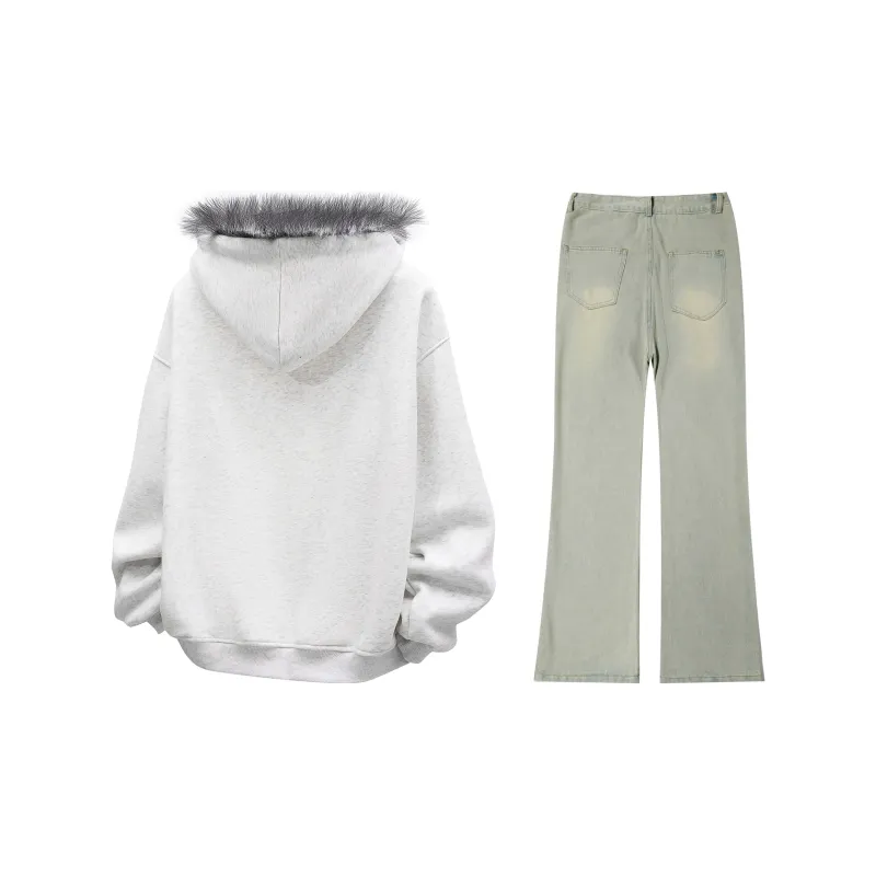 SIMPLE RIMLESS/SRME Sweatshirt Set Unisex-7