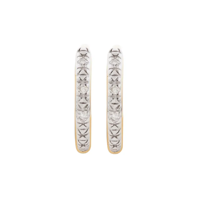 Monica Vinader Riva Mini Huggie Earrings-1