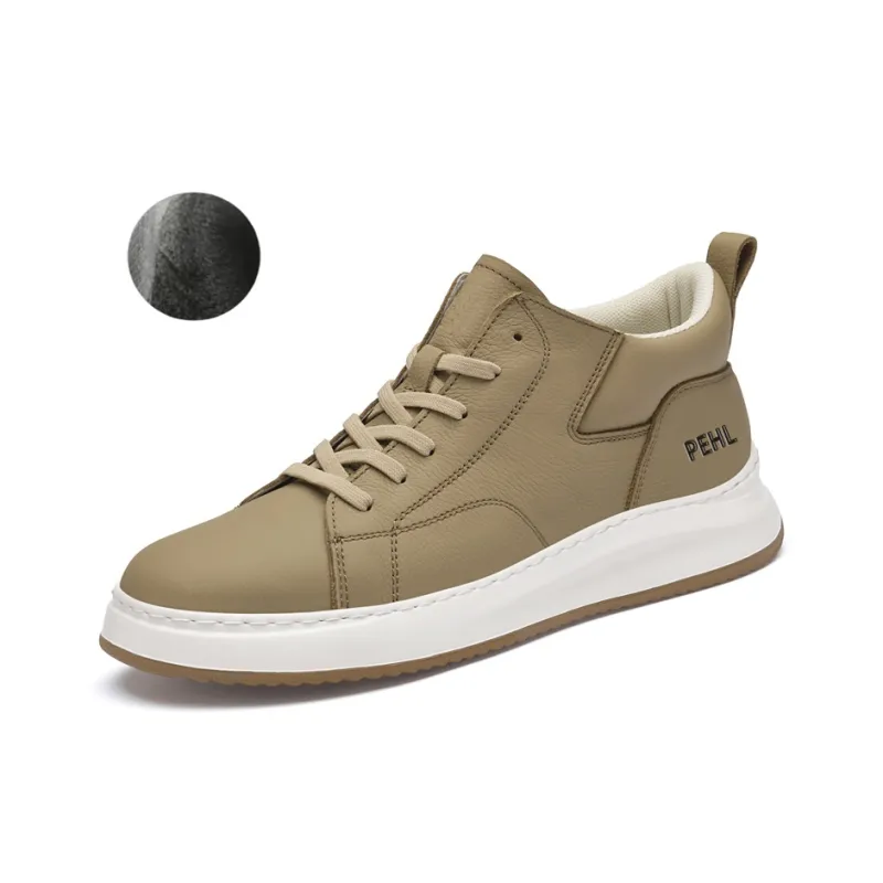 PEHL Coverage Thermal Slip Resistant Waterproof Abrasion Resistant Mid Top Skateboard Shoes Men's-9