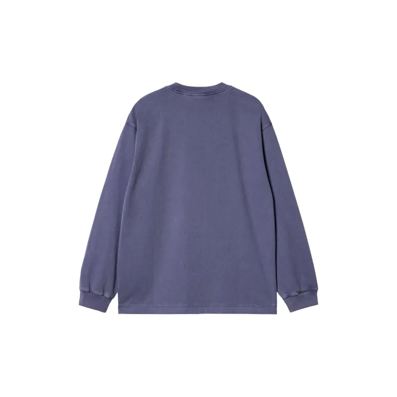 Carhartt WIP L/S Vista FW24 T Shirt T Shirt Men's Purple-1