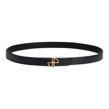 Patou Jp Thin Leather Belt