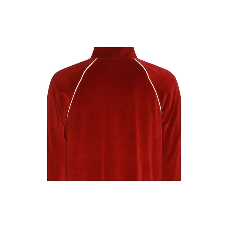 CELINE Triomphe Tracksuit Jacket In Velvet Jersey-7