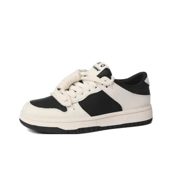 Golden Silk Rabbit Low Top Skateboard Shoes Women's