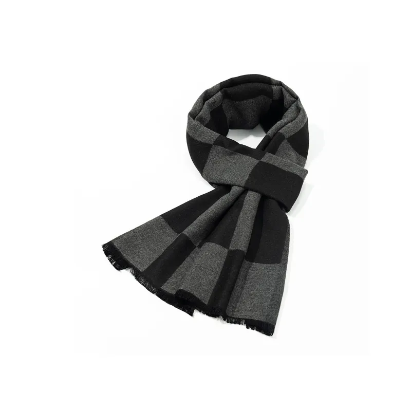 Shanghai Story Polyester Knit Scarves Men's-20
