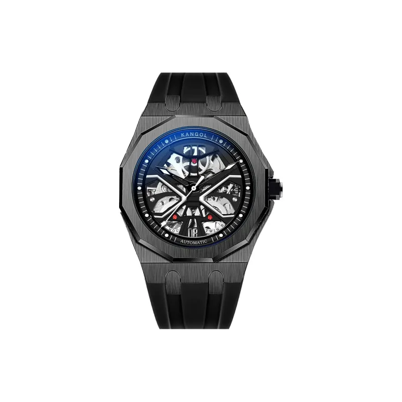 KANGOL Automatic Mechanical Movement Watch Men's Watches Cut-Out Dial-18