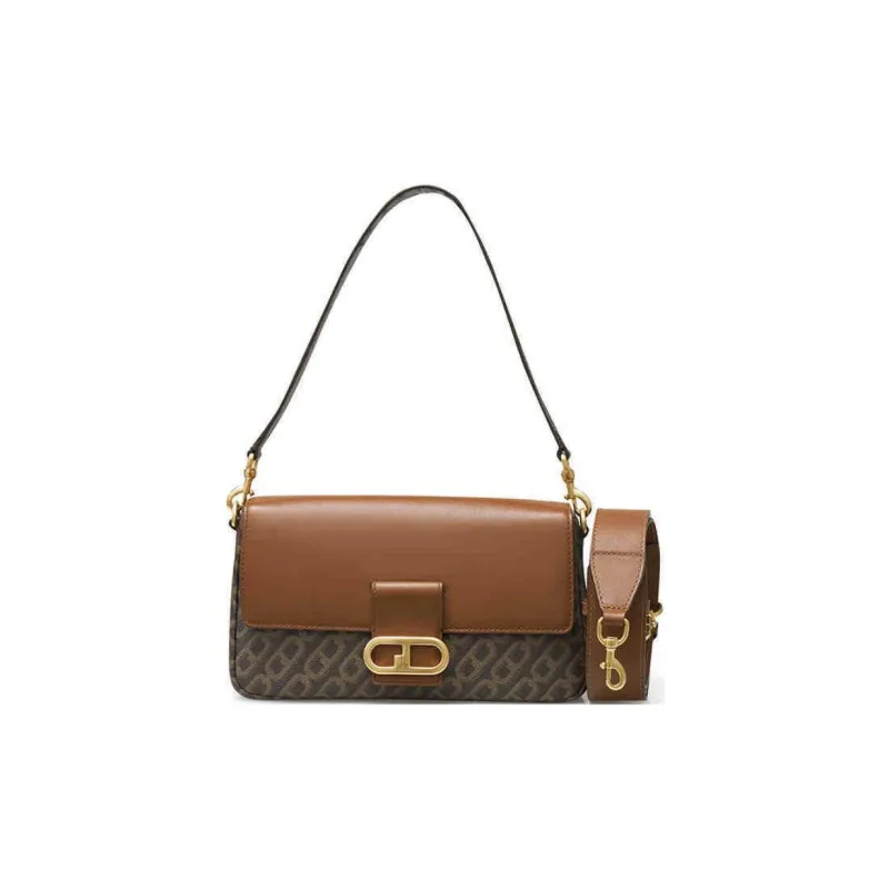 Brother Is Really Good Cow Leather Shoulder Bag Small Size Women's Multicolor-10