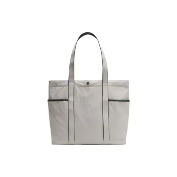 Lululemon Nylon Tote Bag, Shopping Bag, Handbag Regular Unisex Gray