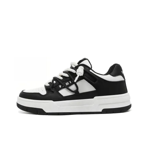 Yamid Slip Resistant, Abrasion Resistant, Breathable Low Top Skateboard Shoes Unisex Mismatched Couple Shoes