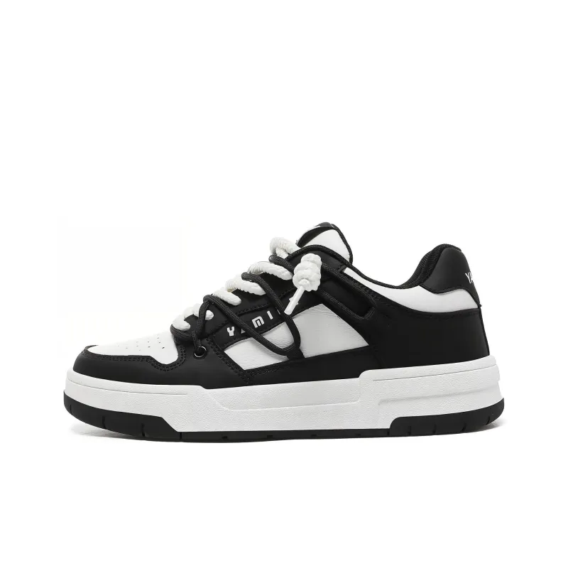 Yamid Slip Resistant, Abrasion Resistant, Breathable Low Top Skateboard Shoes Unisex Mismatched Couple Shoes-0