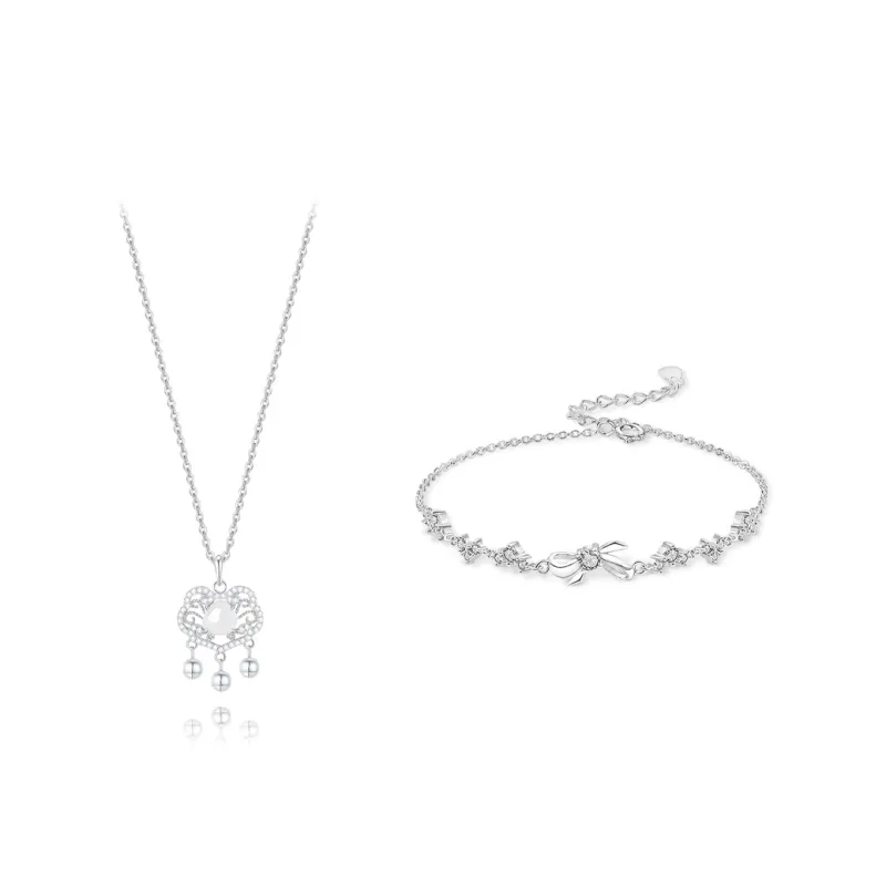 KUMET Sterling Silver Necklaces Women's Couple's Birthday Anniversary Gift-3