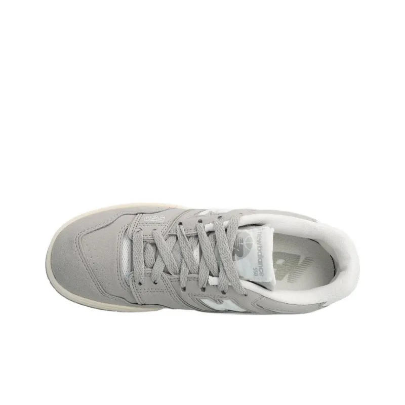 New Balance NB 550 Anti Slip Wear Resistant Low Top Kids Lifestyle Shoes Gray Teenagers-3
