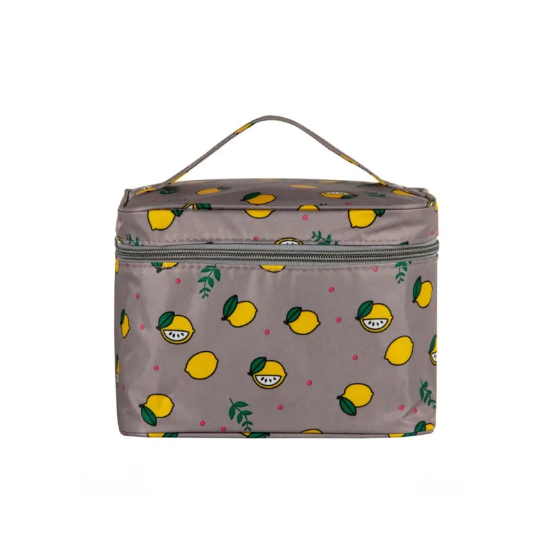 ALOENEY Twill Toiletry Bag Large Size Women's Multicolor-5