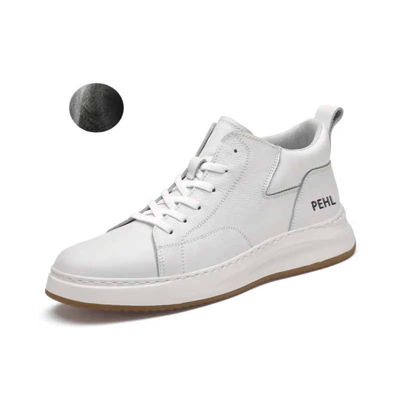 PEHL Coverage Thermal Slip Resistant Waterproof Abrasion Resistant Mid Top Skateboard Shoes Men's-13