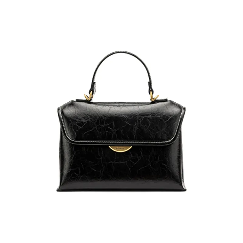 HONGU Cow Leather Handbag Trumpets Women's Multicolor-3