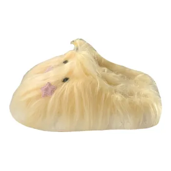 SHIGUDE Home Cotton Slippers Women's Yellow