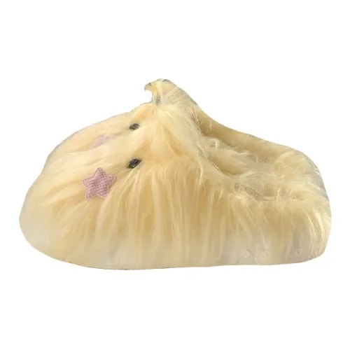 SHIGUDE Home Cotton Slippers Women's Yellow