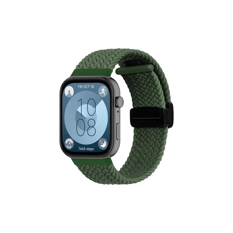 Akkerds Watch Band Huawei Compatibility Nylon Material-1