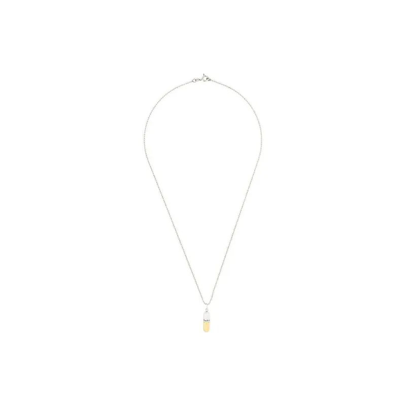 True Rocks Small Pill Pendant Necklace-1