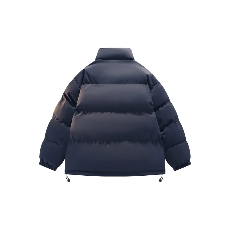FASTFISH Puffer Jacket Unisex Navy Blue-1