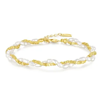 DESIGN CIRCLES Pearl Bracelets Women's