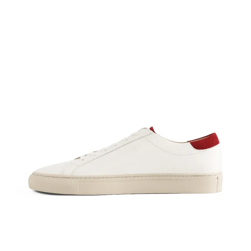 PANE Path Collection CHERRY On TOP Slip Resistant Low Top Skateboard Shoes Unisex Ecru-0