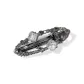 Gunmetal Black-Hair Clip