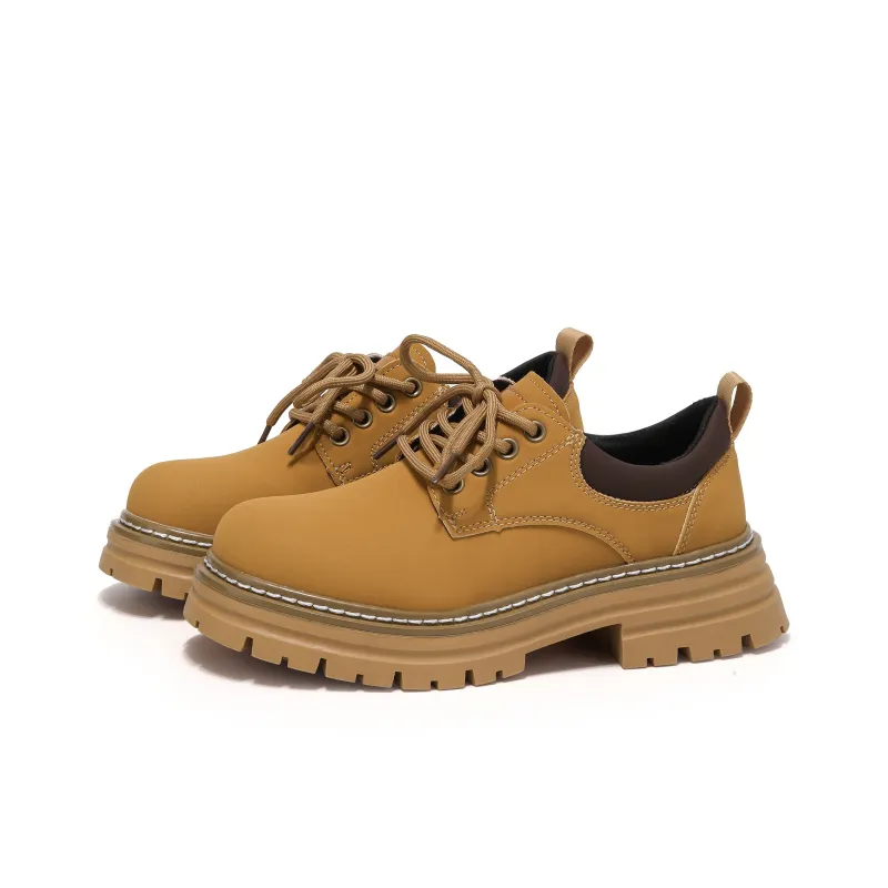 FOREVER 21 Anti Slip And Wear Resistant Height Increasing Low Top Martin Boot Unisex-1