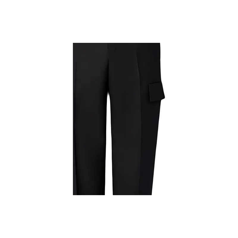 LOUIS VUITTON Tailored Wool Cargo Pants-3
