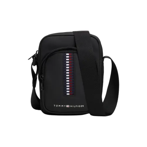 Tommy Hilfiger Polyester Shoulder Bag Crossbody Bag Regular Men's Black