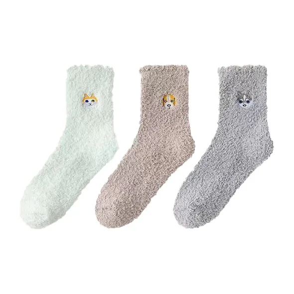 Caramella Mid Calf Socks Women's 3 Pack-10