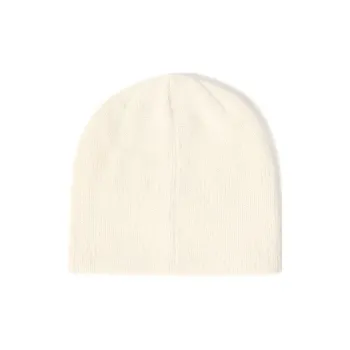 Beams Acrylic, Angora Wool, Nylon Beanies Women's Beige