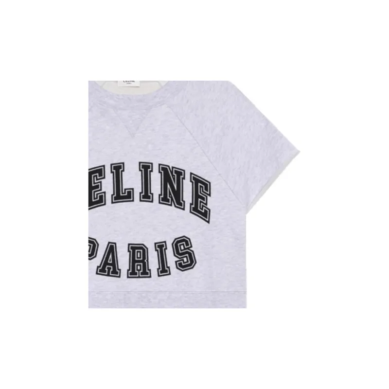 CELINE SS22 T-Shirt Women's Gray-5