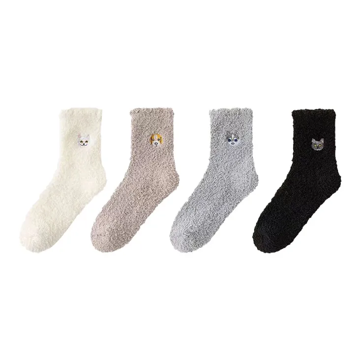 Caramella Mid Calf Socks Women's 4 Pack-1