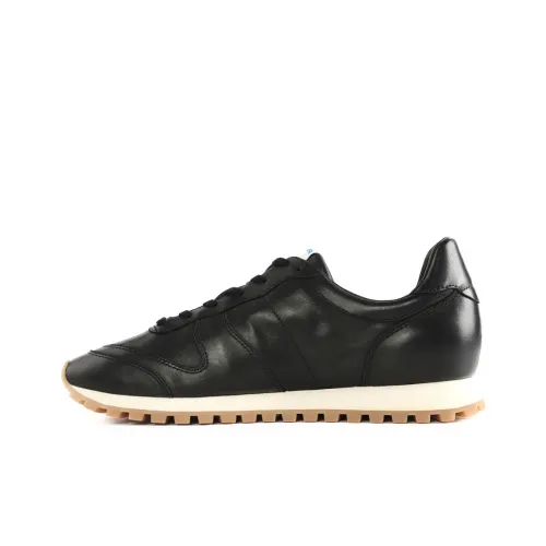 PANE Journey's End Collection SUNDOWN Slip Resistant Low Top Casual Shoes Unisex Black